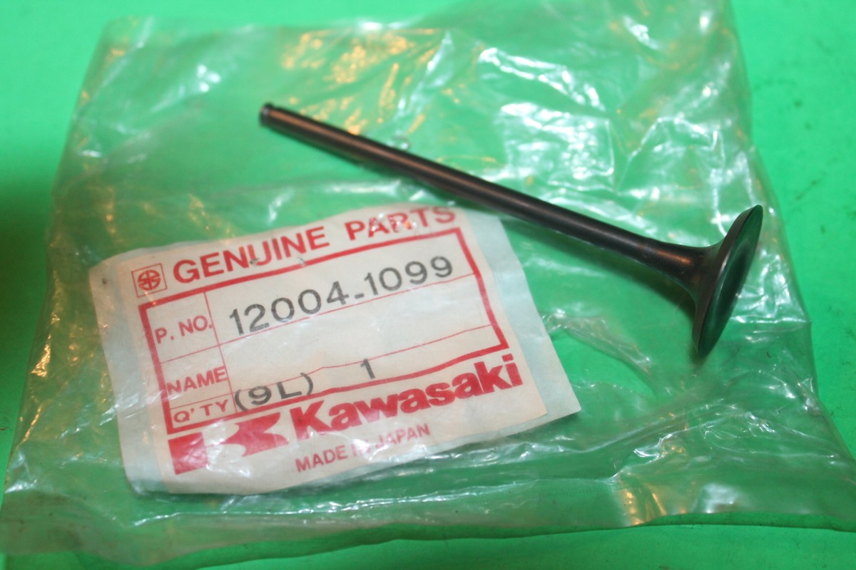 NOS KAWASAKI 1990 ZX600 NINJA ZX6 INTAKE VALVE PART# 12004-1099 | eBay