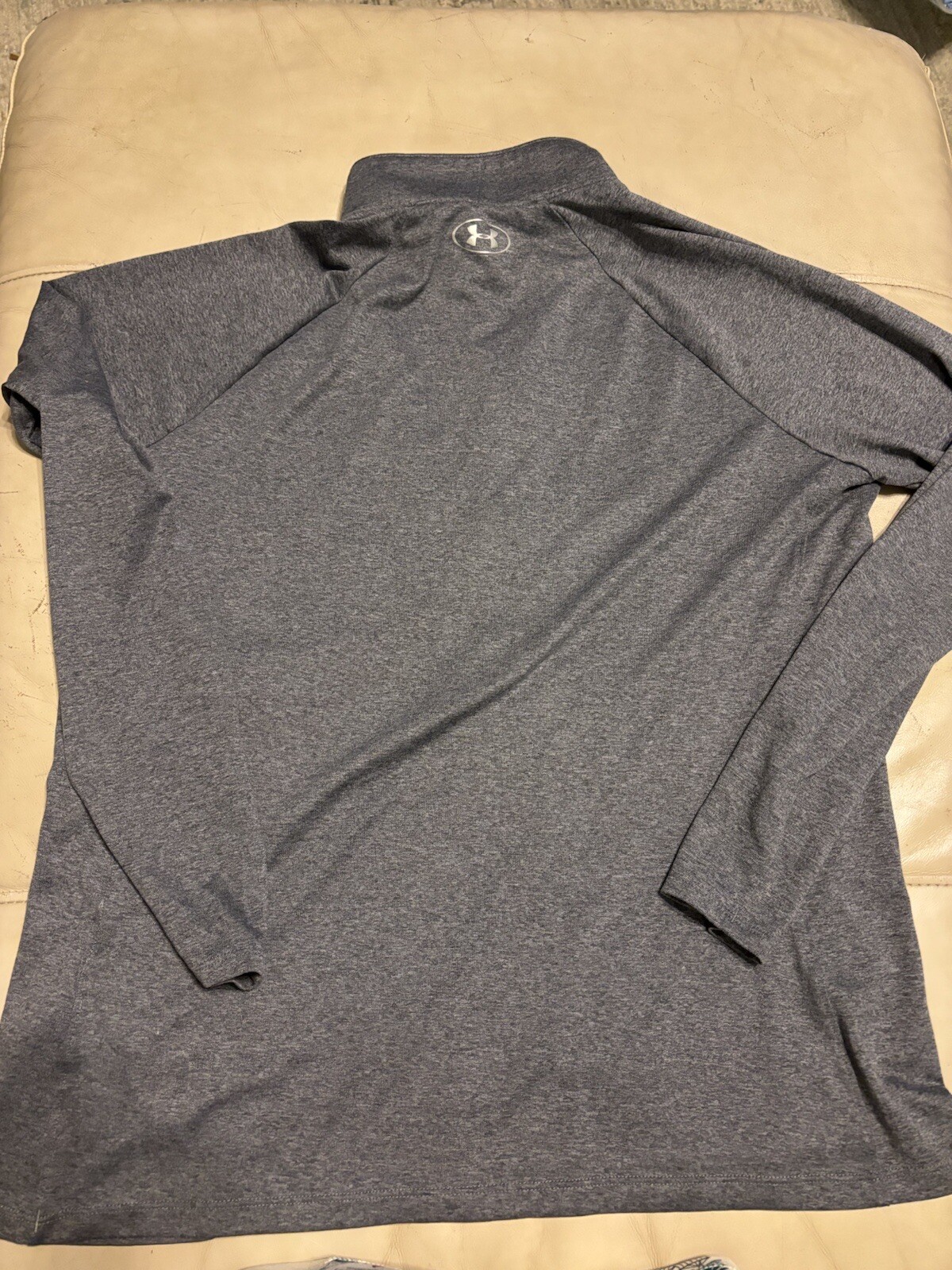 Under Armour Women’s 3/4 Zip Pullover Sz XL thumbnail 4