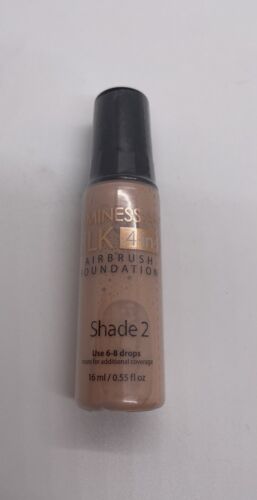 Luminess Airbrush Silk 4-In-1 Shade 2 Foundation .55oz ~NEW/SEALED - Picture 1 of 3