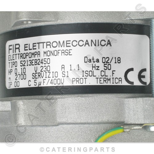 ELECTROLUX ZANUSSI INTERNAL RINSE BOOSTER PUMP FOR GLASSWASHER OR DISHWASHER - Picture 9 of 10