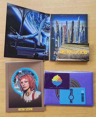 The Fifth Element Zavvi Exclusive Edition 4K Ultra HD Bluray Steelbook Boxse - Picture 13 of 13