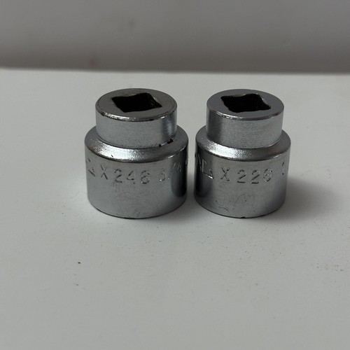 Mac Tools USA X246 X226 3/4" & 11/16” 6 Point 3/8" Drive Shallow Chrome Socket - Picture 2 of 5