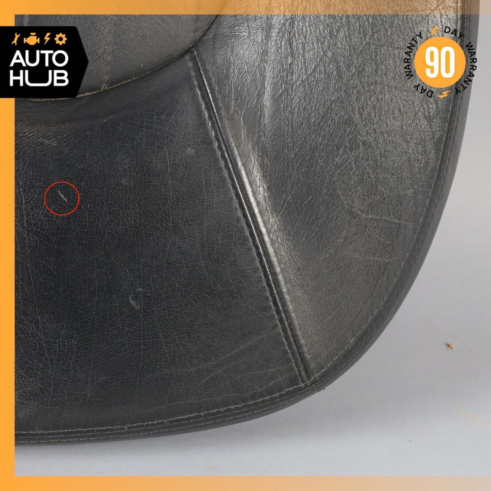 02-07 Maserati Coupe 4200 GT M138 Front Left Lower Bottom Seat Cushion OEM