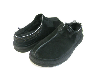 UGG NEUMAN MEN SLIPPER SUEDE BLACK US /UK /EU /JP 26