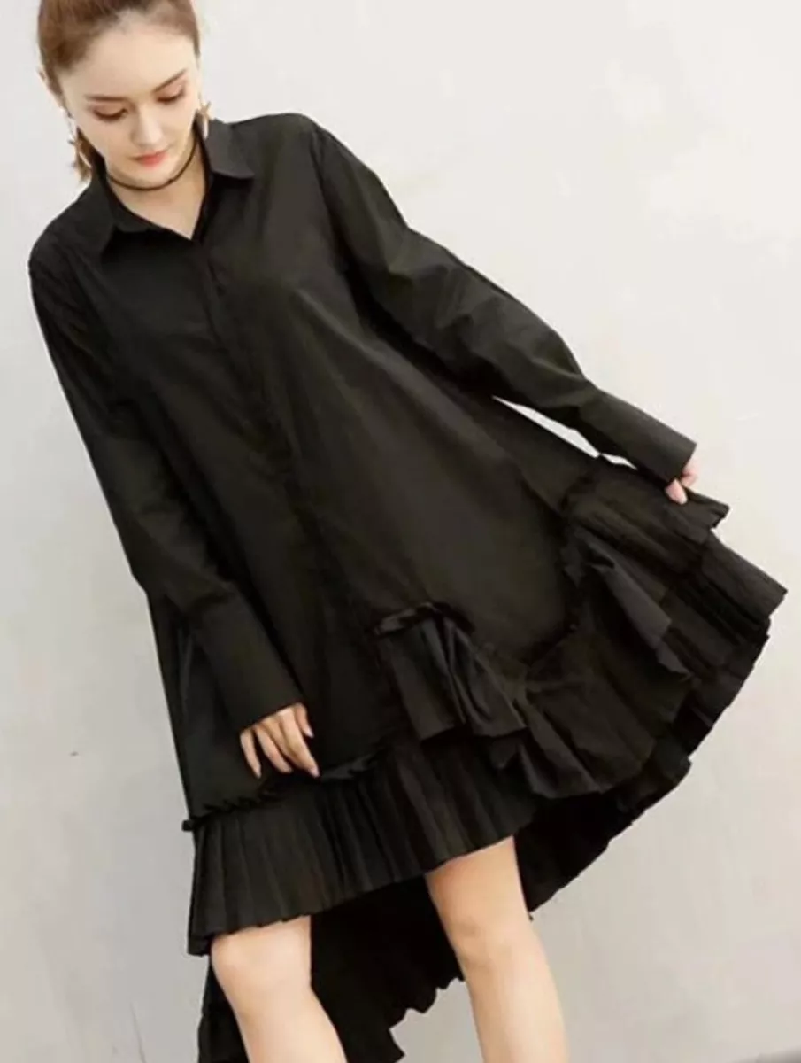Asymmetrical outlet top dress