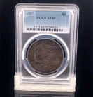1887 XF45 PCGS Morgan Dollar Silver Coin Bullion $1 One Liberty Round Eagle