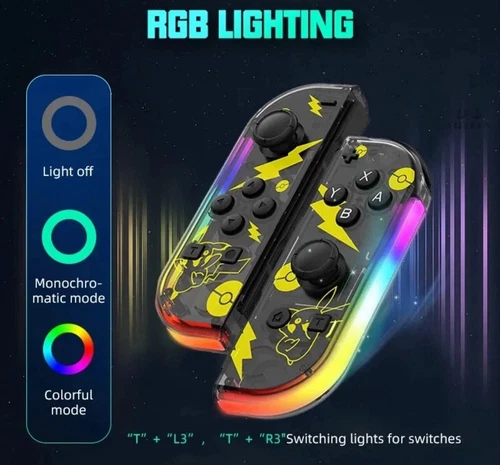 For Nintendo Switch Joy Con Left & Right Bluetooth Wireless Gamepad Controller - Bild 3 von 9