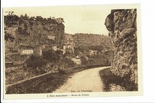 CPA - Carte postale - France - Roc Amadour - Route de Cahors - S1218