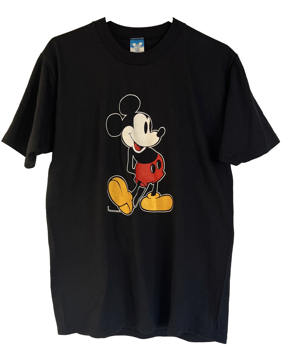 Vintage 80s Disney Mickey Mouse Single Stitch T Shirt Made In USA 