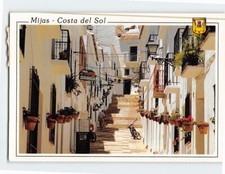 Postcard Typical Street Mijas Costa del Sol Spain