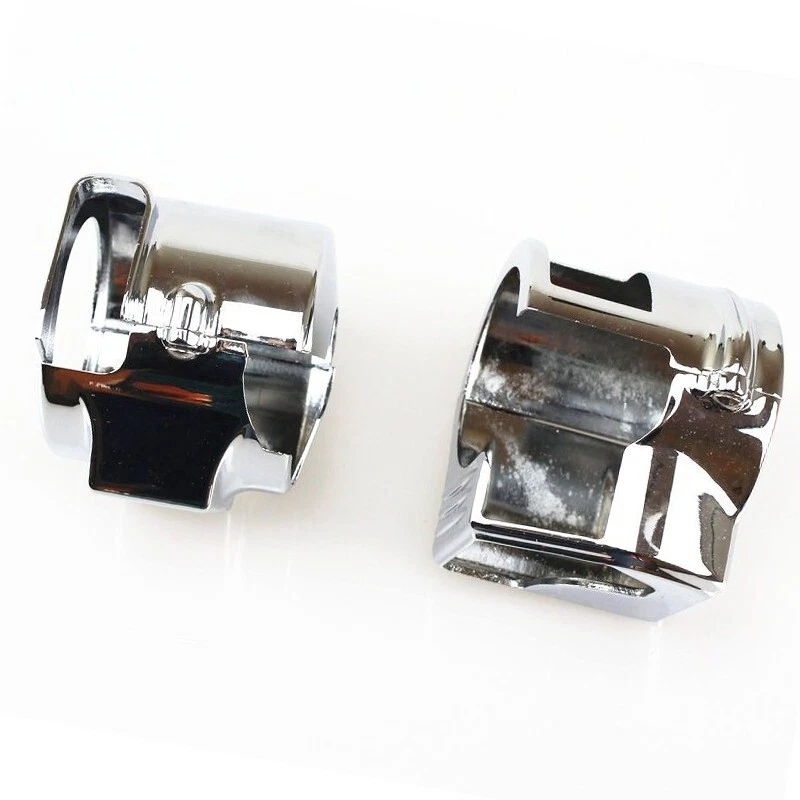 Cubierta de carcasa de interruptor de arranque cromada para Honda VTX1800 Modeis C/R/S/F/N 2002-2008 Foto 4 de 4