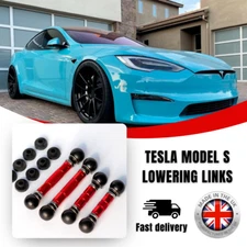 TESLA MODEL S & PLAID EVOLUTION LOWERING LINKS KIT 2021 ONWARDS (ADV.ADJUSTMENT)