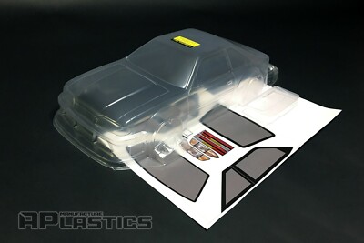 RC Body Car Drift 1:10 Ford Mustang Foxbody GT 93 Fox style