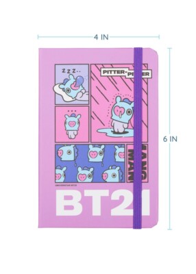 Official BT21 Merch Mang FOCUS ON ME Series Notebook BTS Bantan