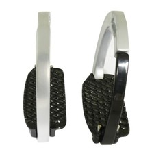 1 Set Horsena Swap Safety Stirrups With Coloured  Black Side Covers VT-169