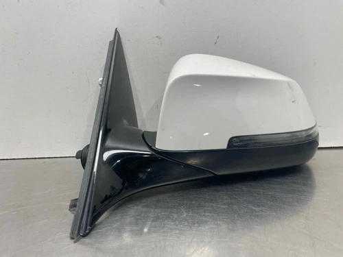 2014 BMW 535i OEM Left Hand Drivers Side Power Door Mirror White Heated 15 16