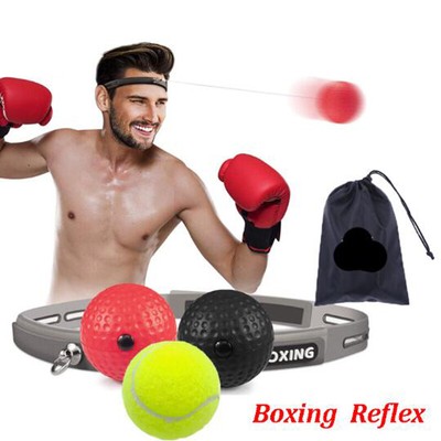 Boxing Reflex Ball Speed Sanda Boxer Raising Reaction Force Hand Eye Training $g