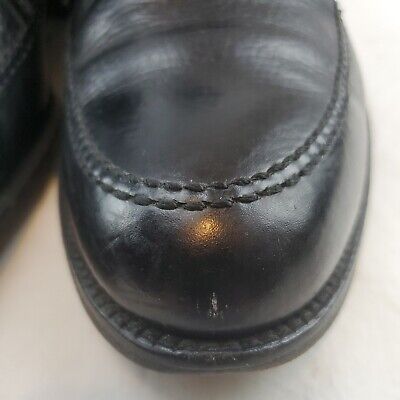Vintage Wright Arch Preserver Mens Black Pebbled Leather Vintage Wright Arch Preserver Mens Black Pebbled Leather