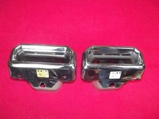 2019-2024 Chevrolet Silverado 1500 GMC Sierra Exhaust Bezels Tips Right Left OEM