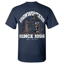 IRONWORKER T-SHIRT WELDER T-SHIRT BLUE COLLAR T-SHIRT IRONWORKER GEAR