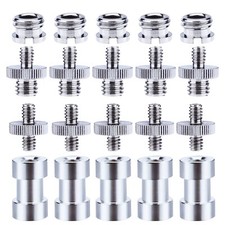 1/4 Inch and 3/8 Inch Converter Threaded Screws Adapter Mount Set for Camera/...
