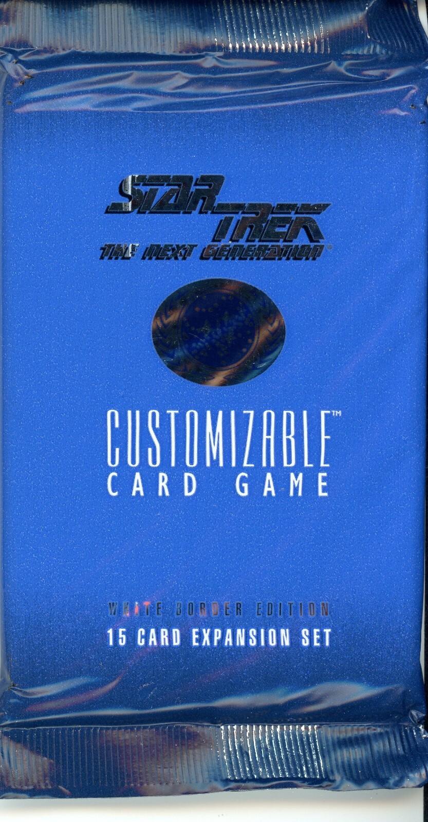 1995 Star Trek The Next Generation Customizable Card Game 15 Card Pack ...