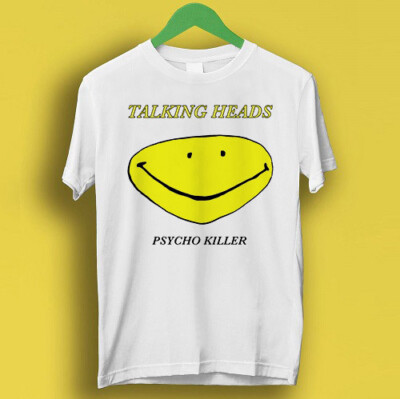 T-Shirt Talking Heads Psycho Killer 70er Rock Retro cool Geschenk P2098