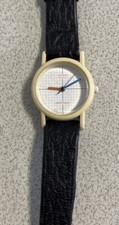 Vintage Casio Watch Women Red White Blue Graph Dial 359 LQ-11W New Battery Works