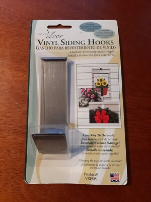 #ad #ad 2 Pack Vinyl Siding S Hooks Decorate Without Damage $10.60