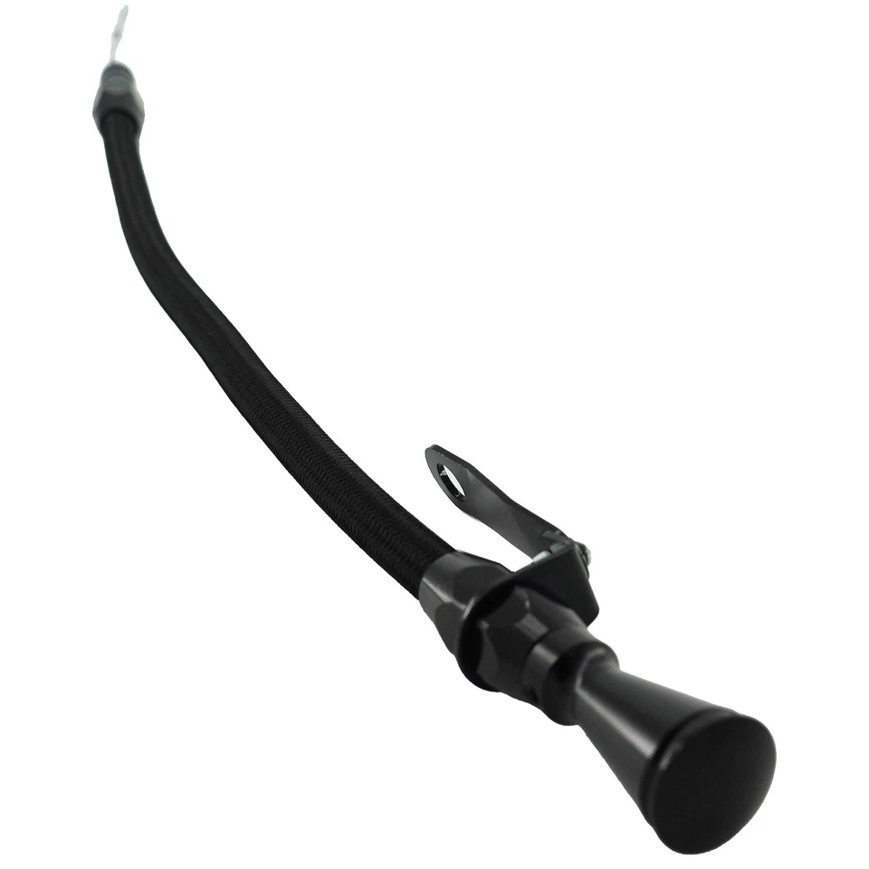 Billet Aluminum JZ Engine Braided Oil Dipstick 1JZ 2JZ Supra Swap 1J 2J GE GTE - Image 4 of 4