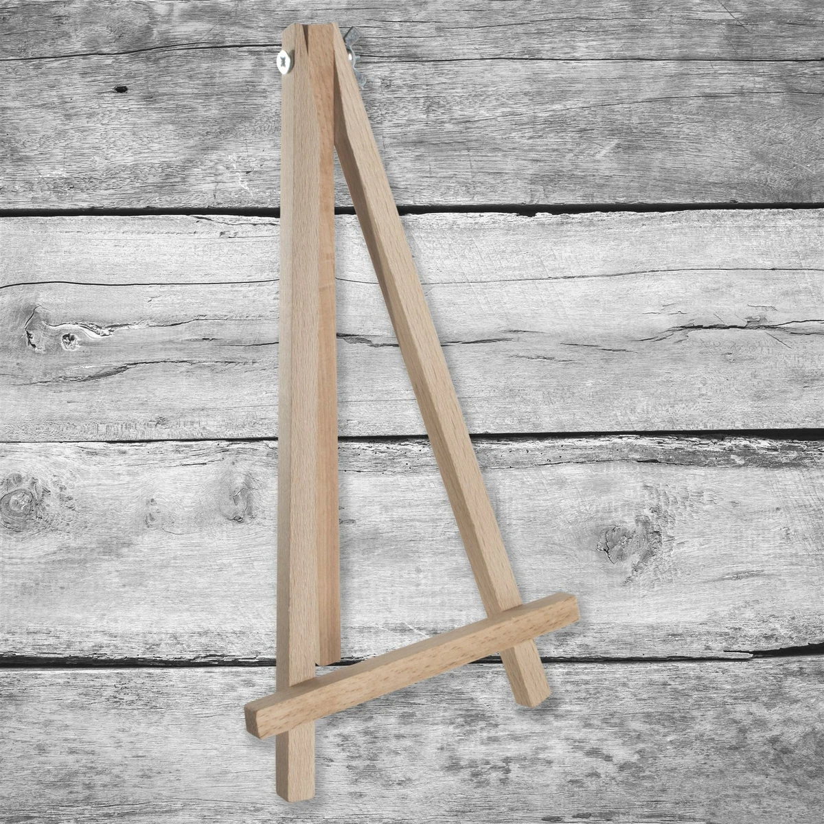 Small Table Top Easel Display Canvas Pictures Stand | H 25cm Solid  Beechwood DIY