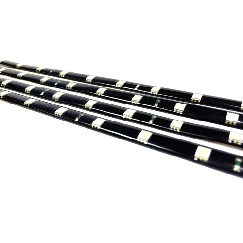 4X 30cm Tira LED Flexible Impermeable 12V Interior Debajo Cuerpo Tablero Luz Blanca - Imagen 5 de 5