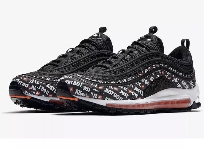 Nike Air Max 97 JDI Just Do It Pack Size 9.5 men Black Total orange(AT8437-001) Nike Air Max 97 JDI Just Do It Pack Size 9.5 men Black Total orange(AT8437-001)