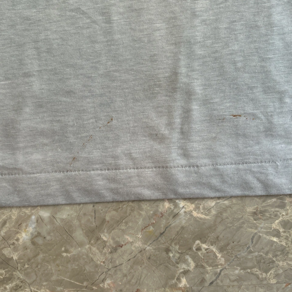 Camisa Polo Tejida Natural Manhattan Años 70/80 Mediana Taupe Nueva con Etiquetas Foto 4 de 4