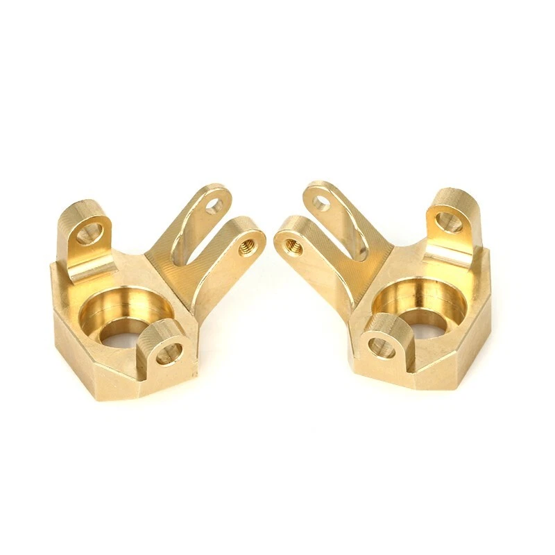 KYX New upgrade Heavy Duty Brass Front Steering Knuckle for Axial SCX10 II 90046 - Image 4 of 4