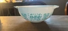 Pyrex Vintage Butterprint 443 Cinderella Bowl 2.5 Quart Turquoise Blue Vintage