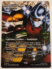Raph's Jitte - Umezawa's Jitte (Borderless) 19 Teenage Mutant Ninja Turtles MTG