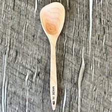 Made In Cookware 12.75  Wooden Spoon Beechwood NWOT Never Used