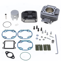 athena Big Bore Zylinder-Kit Mit Zylinderkopf Ø47,6Mm FüR Yamaha Bws 50 97-98 2T