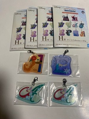 Disney World of Imagination Anna Elsa Ariel Acrylic Charm Collection Set of 4