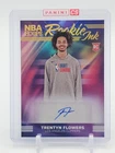 TRENTYN FLOWERS 2024-25 NBA HOOPS ROOKIE INK AUTO #RI-FLW CLIPPERS Q7221