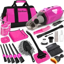 Cleaning Kit, Vacuum Detailing Kit Interior with High Power Handheld Vacuum, In