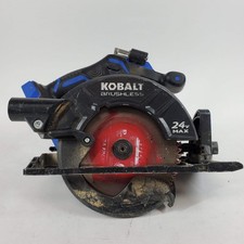Kobalt Circular Saw 24V Cordless Brushless Circular Saw 672830