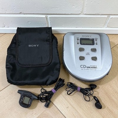 SONY D-E500 CD Walkman Portable Player Remote Tested Japan