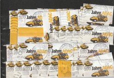 60 Stück ADAC gestempelt auf Steckkarte