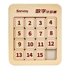 Number puzzle 4 x 4 15 puzzles Slide puzzle, brain teaser, sort by sliding,