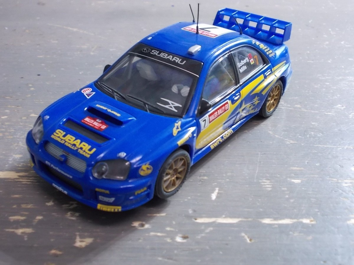 キハダ SAR SCX Digital System Slot Car 1:32 (NM) - Subaru Impreza WRC Rally