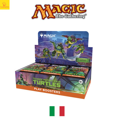 Magic Teenage Mutant Ninja Turtles MTG Game Envelope Box ITALIAN Sealed