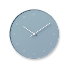Lemnos Molecule Wall Clock Blue NL17-02 BL Nendo Modern Designer Clock Japan