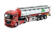 TEKNO,MAN TGX GM 4x2 with 3-axle tank trailer VAN HEESVELDE, 1/50, TEK83737